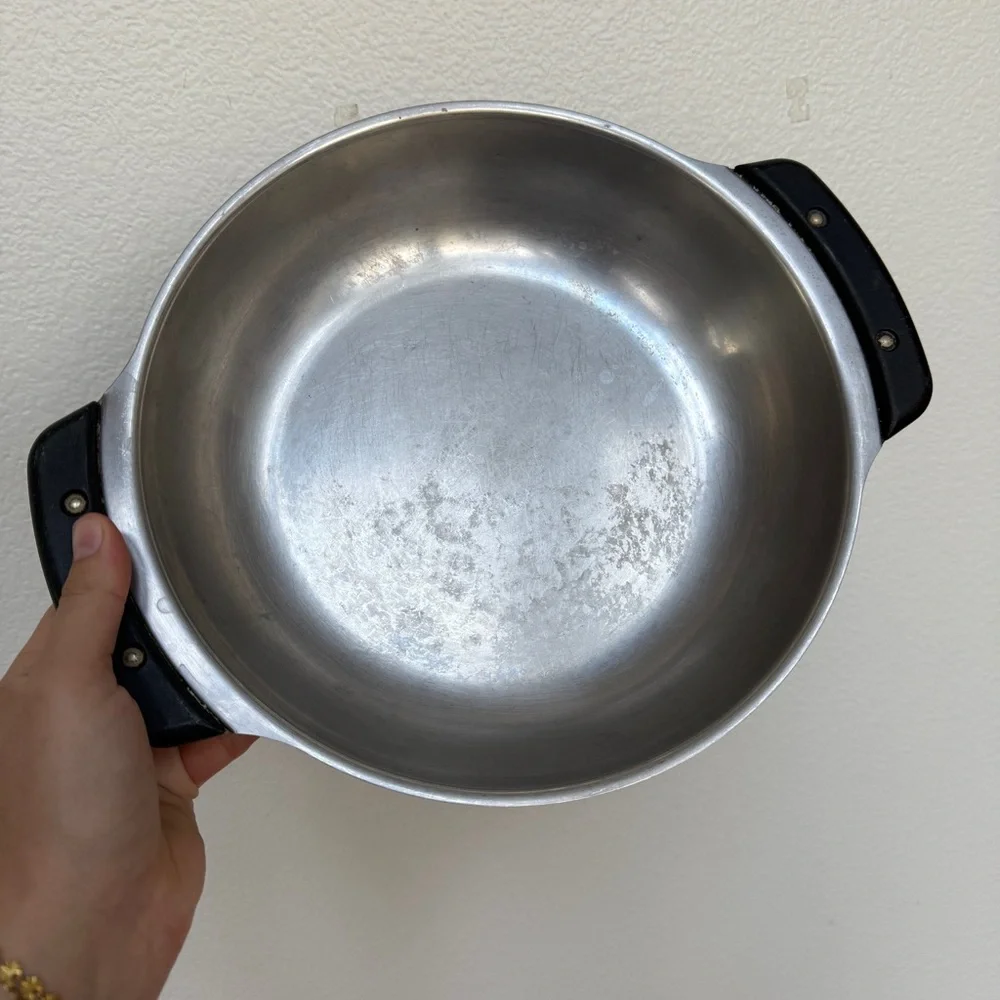 Revere Ware Vintage Copper Bottom 10-inch Micro-fryer
